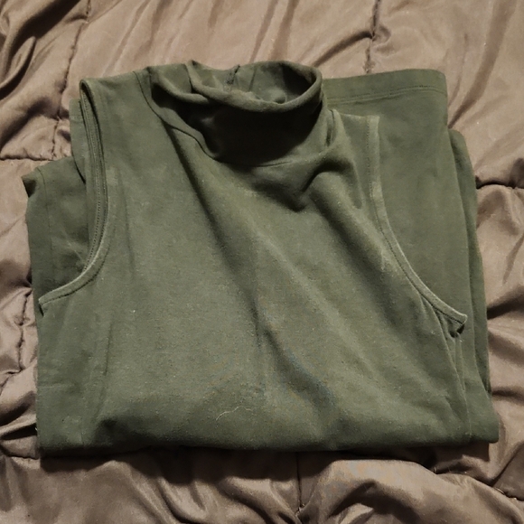 French Connection Dark Green Dress - Picture 1 of 2